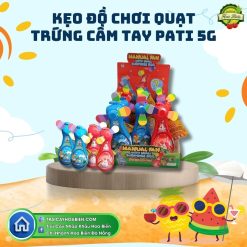 Kẹo Đồ Chơi Quạt Trứng Cầm Tay Pati 5g