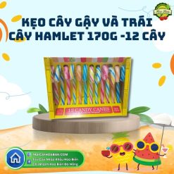 Kẹo Cây Gậy Và Trái Cây Hamlet 170g