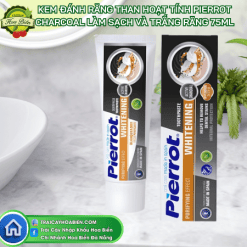 Kem đánh răng than hoạt tính Pierrot Charcoal