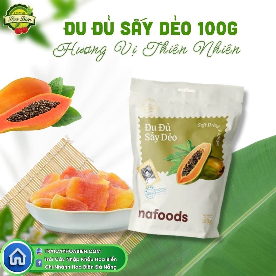 43 Đu Đủ Sấy Dẻo 100g