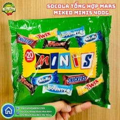 Socola Tổng Hợp Mars Mixed Minis 400g nhập khẩu