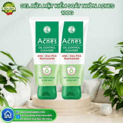 Gel rửa mặt Acnes Oil Control Cleanser