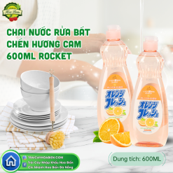 Nước rửa bát chén Rocket hương cam