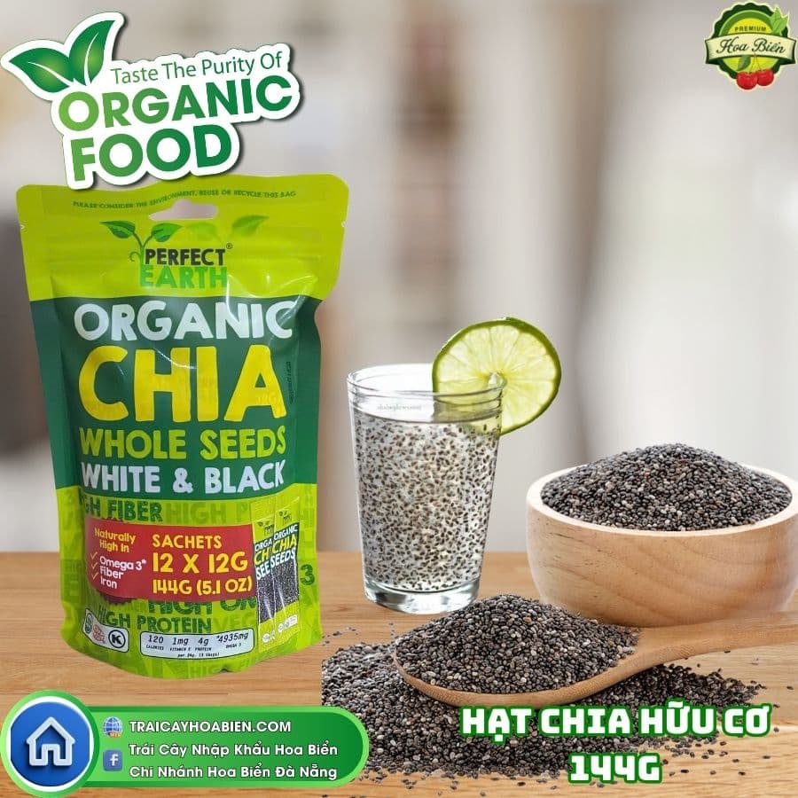 58 Hạt chia hữu cơ 144g