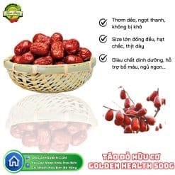 Táo Đỏ Hữu Cơ Golden Health 500g