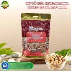 Hạt Dẻ Cười Camel Natural Baked Pistachios 400gr