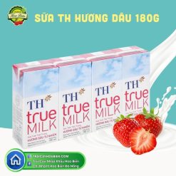 Sữa TH Hương Dâu 180g