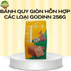 BÁNH QUY GIÒN HỖ HỢP CÁC LOẠI GODINN 256G