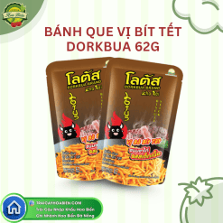 BÁNH QUE VỊ BÍT TẾT DORKBUA 62G