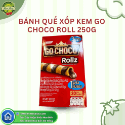 Bánh Quế Xốp Kem GO CHOCO ROLL 250g