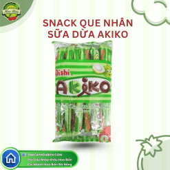 SNACK QUE NHÂN SỮA DỪA AKIKO