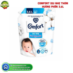 COMFORT DỊU NHẸ THƠM HƯƠNG PHẤN 3.6L