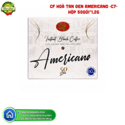 CF HOÀ TAN ĐEN AMERICANO -C7- HỘP 50gói*1,2g