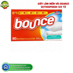 GIẤY LÀM MỀM VẢI BOUNCE OUTDOOFRESH 120 TỜ
