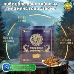 Nước Uống Đông Trùng Hạ Thảo Kang’s Food 1200 ml – Bổ Huyết, Tăng Sức Đề Kháng, Tinh Hoa Đông Y