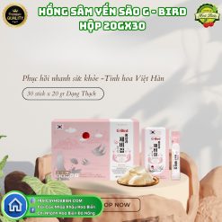 HỒNG SÂM YẾN SÀO G - BIRD HỘP 20GX30