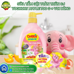 Sữa Tắm Gội Carrie Junior Yoghurt Apple