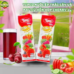 Tipco nước ép trái cây và Rau Củ hỗn hợp cherry