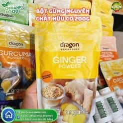 Bột Gừng Nguyên Chất Hữu Cơ 200g