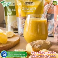 Bột Gừng Nguyên Chất Hữu Cơ 200g