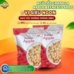 Ngũ Cốc Granola Apple Befresco 500g