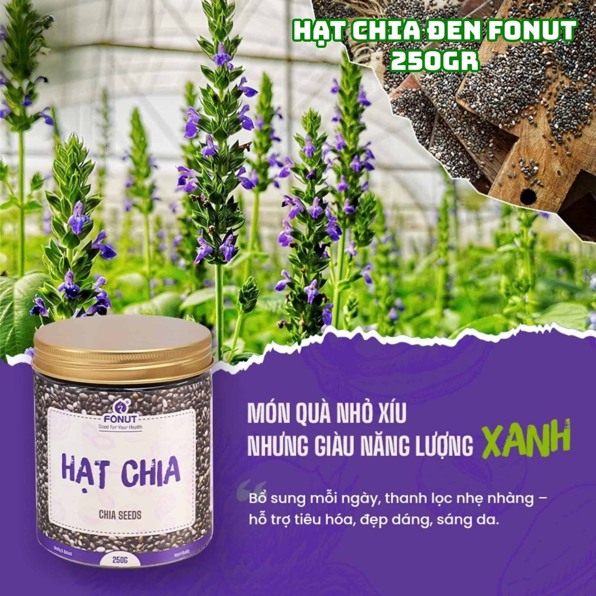 Hạt Chia Fonut 500g Hạt Chia Fonut 500g