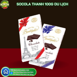 THANH SOCOLA BEATITUDE DU LỊCH 100G