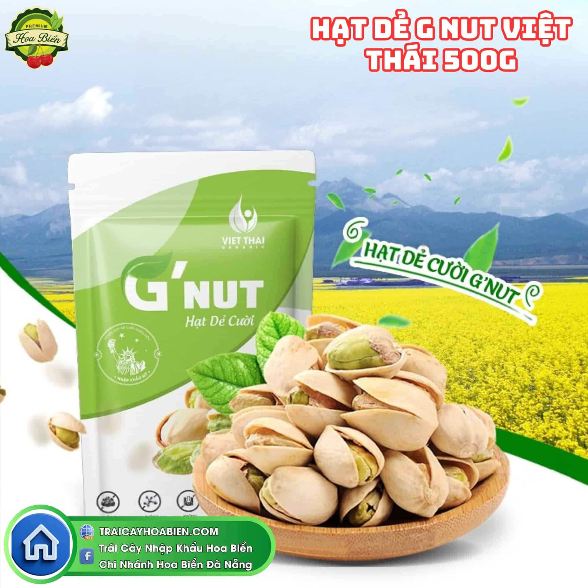 Hạt Dẻ G Nut Việt Thái 500g Hạt Dẻ G Nut Việt Thái 500g