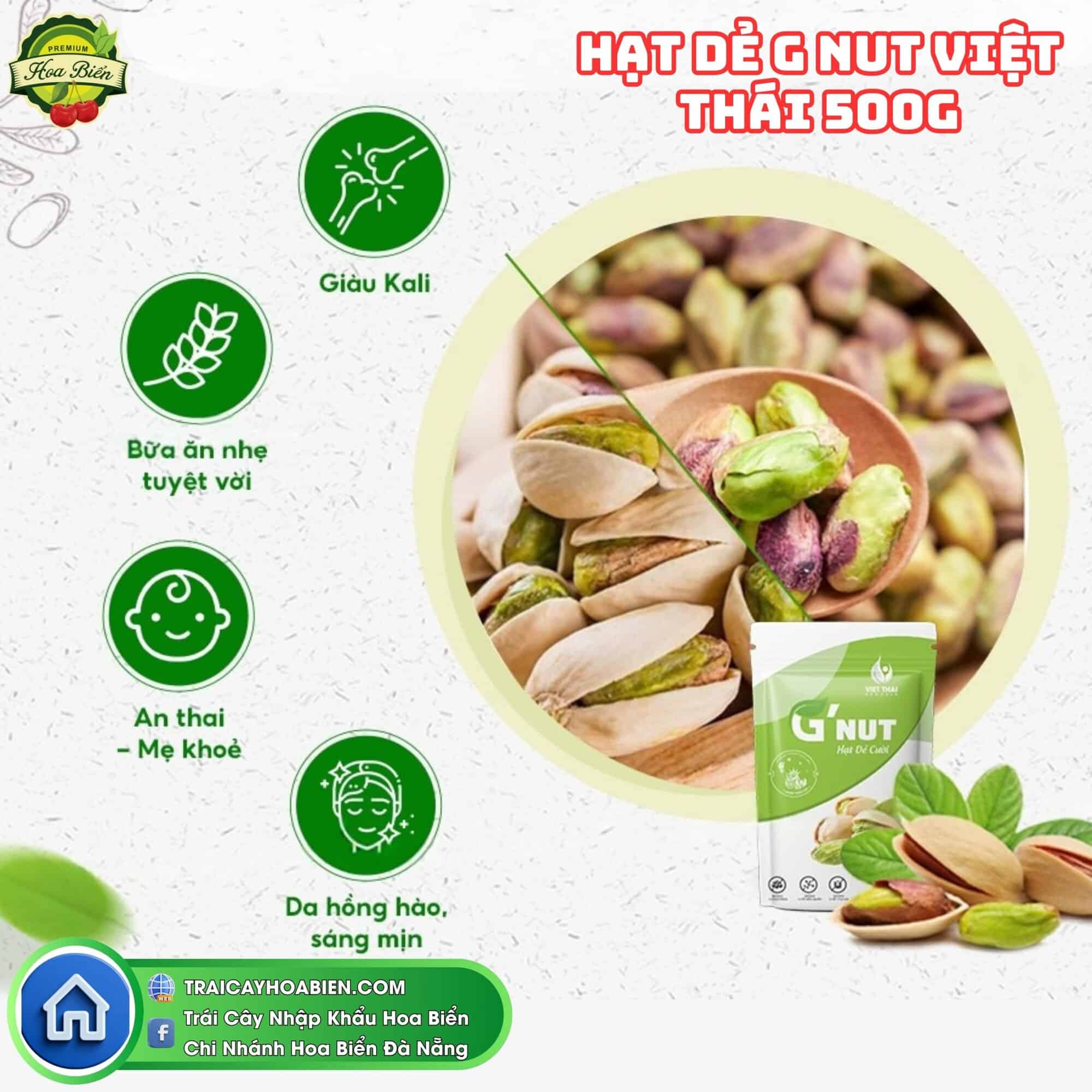 Hạt Dẻ G Nut Việt Thái 500g Hạt Dẻ G Nut Việt Thái 500g
