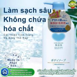 Sữa Tắm Mềm Mịn Và Dưỡng Ẩm Cho Da Nhạy Cảm Cow