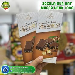 Socola Sữa Hạt Macca HENK