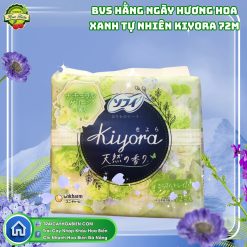 Băng Vệ Sinh Hằng Ngày Hương Hoa Xanh Tự Nhiên Kiyora