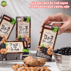 Sữa Đậu Đen Óc Chó Hạnh Nhân Sahmyook