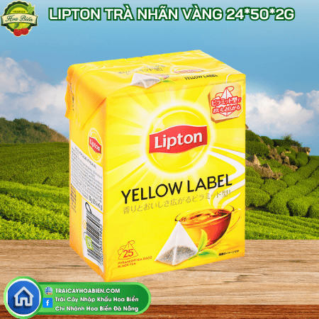 9 Lipton Trà Nhãn Vàng