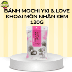 BÁNH MOCHI YKI & LOVE KHOAI MÔN NHÂN KEM 120G