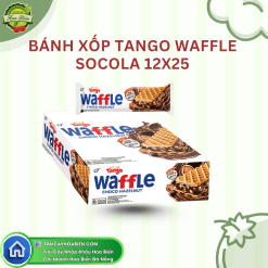 BÁNH XỐP TANGO WAFFLE SOCOLA 12X25