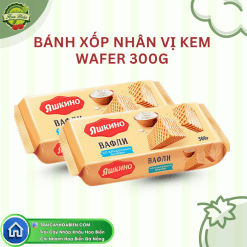 BÁNH XỐP NHÂN VỊ KEM WAFER 300G