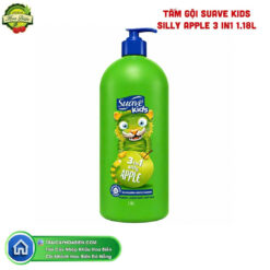 TẮM GỘI SUAVE KIDS SILLY APPLE 3 IN1 1.18L