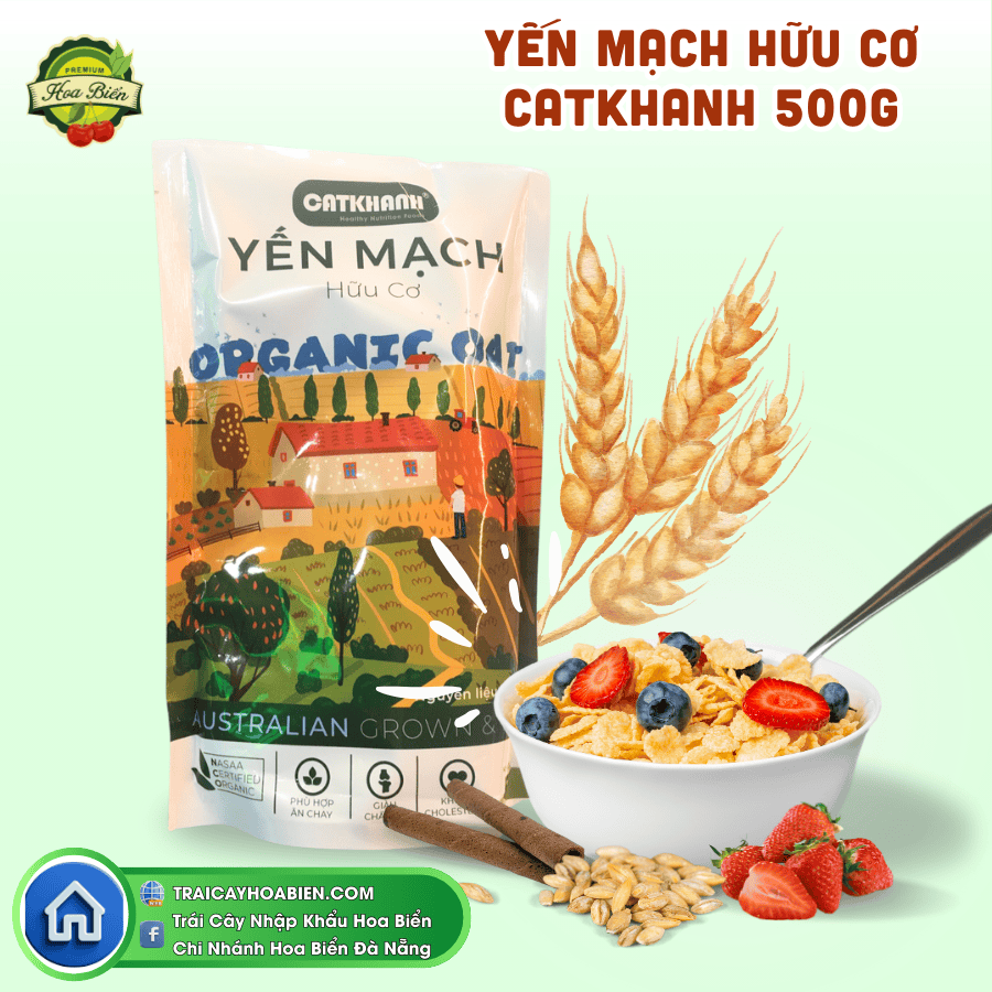 108 Yến mạch hữu cơ CatKhanh