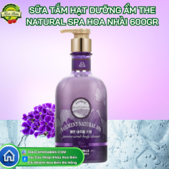 Sữa Tắm Hạt Dưỡng Ẩm The Natural Spa Hương Hoa Nhài