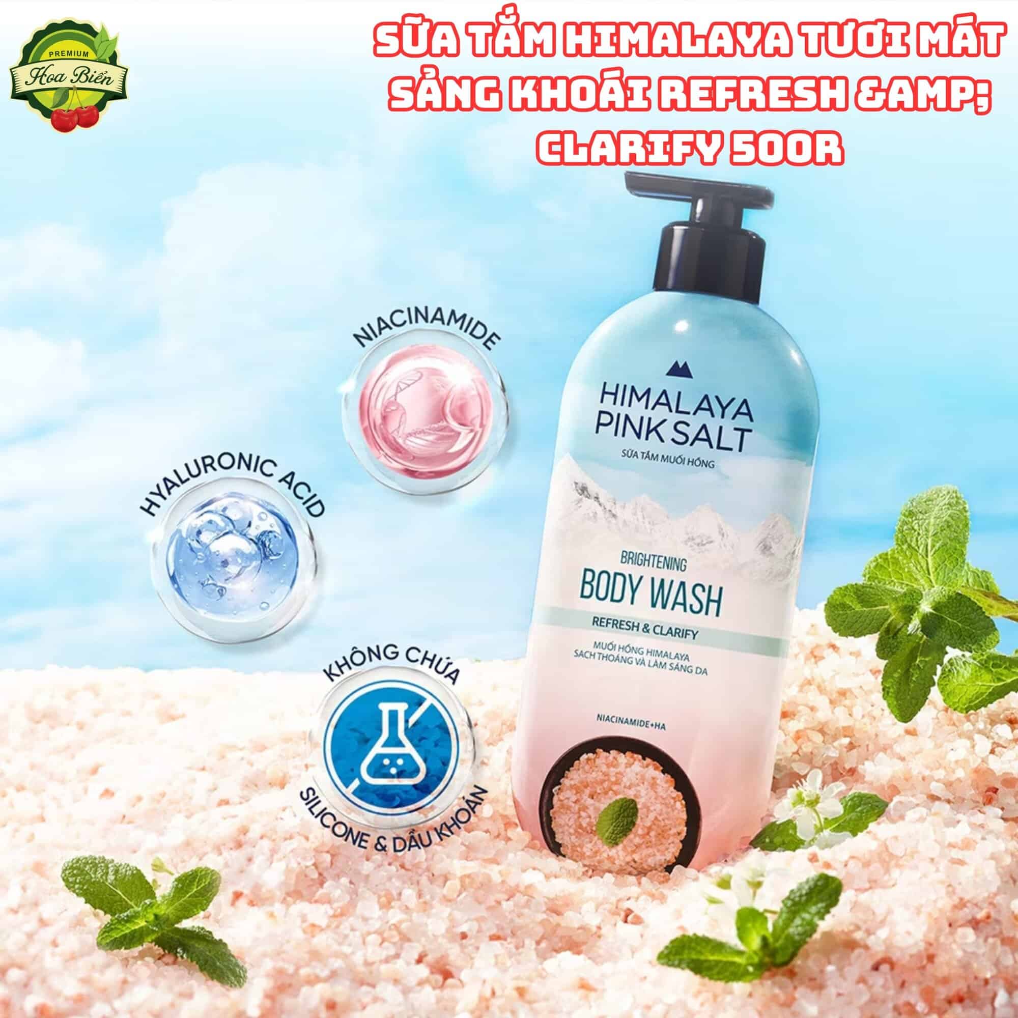 Sữa Tắm Himalaya Tươi Mát Refresh & Clarify 500g