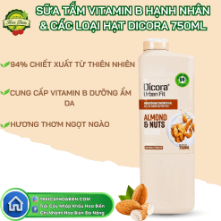Sữa Tắm Vitamin B Hạnh Nhân Và Các Loại Hạt Dicora