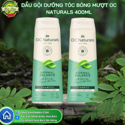 DẦU GỘI DƯỠNG TÓC BÓNG MƯỢT OC NATURALS 400ML