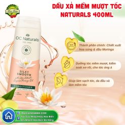 Dầu Xả Mềm Mượt Tóc Naturals 400ml