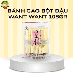 BÁNH GẠO BỘT ĐẬU WANT WANT 108GR