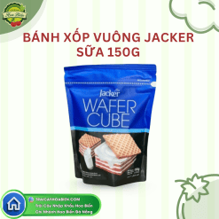 BÁNH XỐP VUÔNG JACKER SỮA 150G