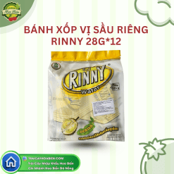 BÁNH XỐP VỊ SẦU RIÊNG RINNY 28G