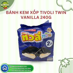 BÁNH KEM XỐP TIVOLI TWIN VANILLA 240G