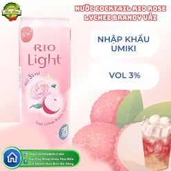 Cocktail Rio Rose Lychee Brandy Vải