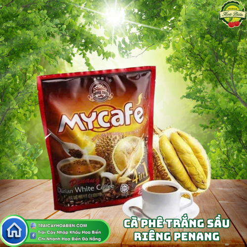 12 Cà phê trắng sầu riêng